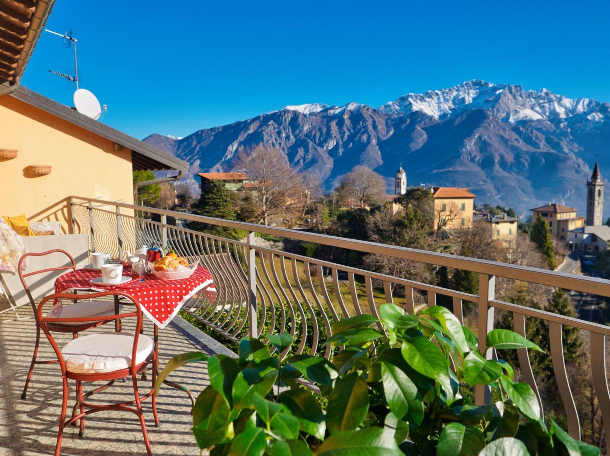 Panoramic Lakeview House Bellagio Civenna Extérieur photo