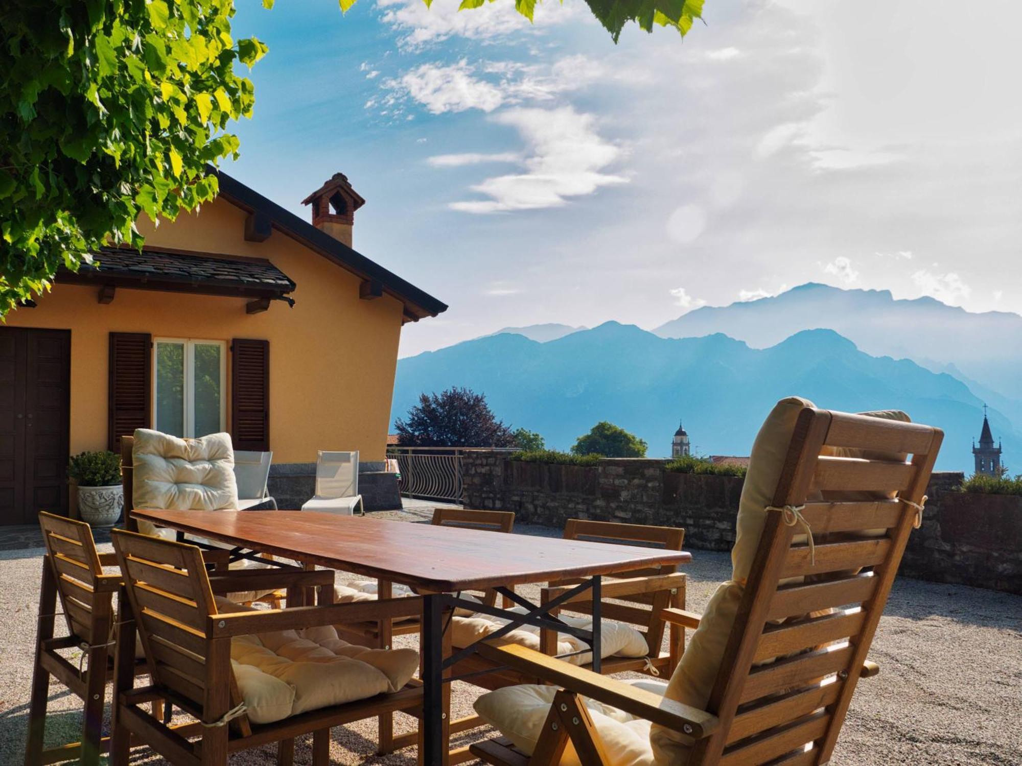 Panoramic Lakeview House Bellagio Civenna Extérieur photo